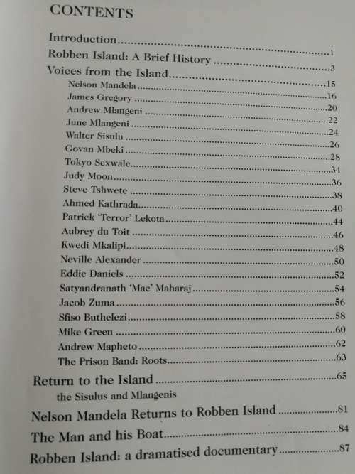SIGNED BY TOKYO SEXWALE VOICES FROM ROBBEN ISLAND COMPILED by JURGEN SCHADEBERG 1979