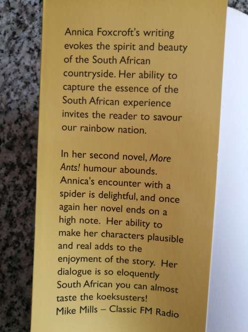 MORE ANTS! ANNICA FOXCROFT sequel to There are Ants in my Sugar ( More Ants ! )