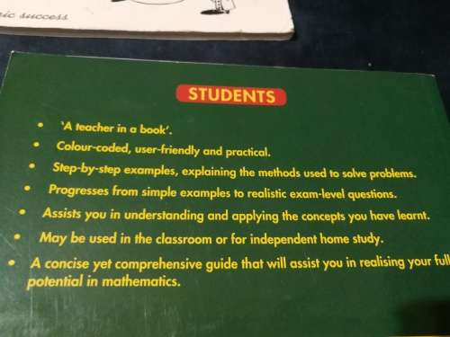 2 Books , MATHS HANDBOOK and STUDY GUIDE GRADE 12 KEVIN SMITH + GR 12 MATHEMATICS THE ANSWER SERIES