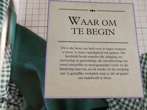 DIE GROOT NAALDWERKBOEK MAGGI McCORMICK GORDON `n STAP VIR STAP Gids hoe OM SELF KLERE en MOOIGOED