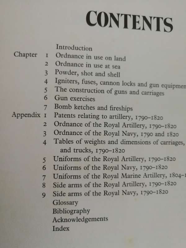 BRITISH ARTILLERY ON LAND AND SEA 1790 - 1820 ROBERT WILKINSON -LATHAM incl military uniforms