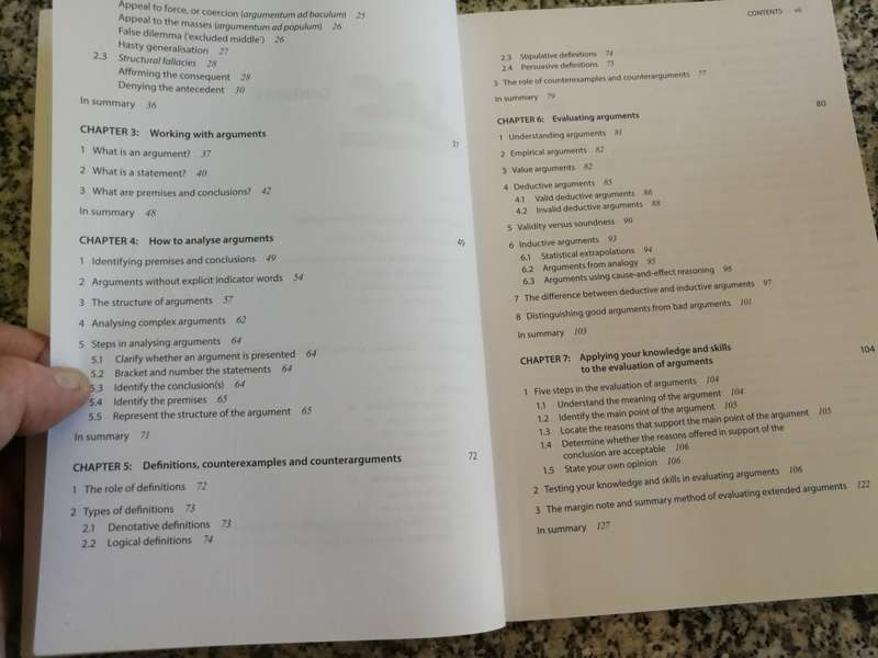 CRITICAL REASONING and the Art of ARGUMENTATION MES van den BERG Revised Ed ( art of clear thinking