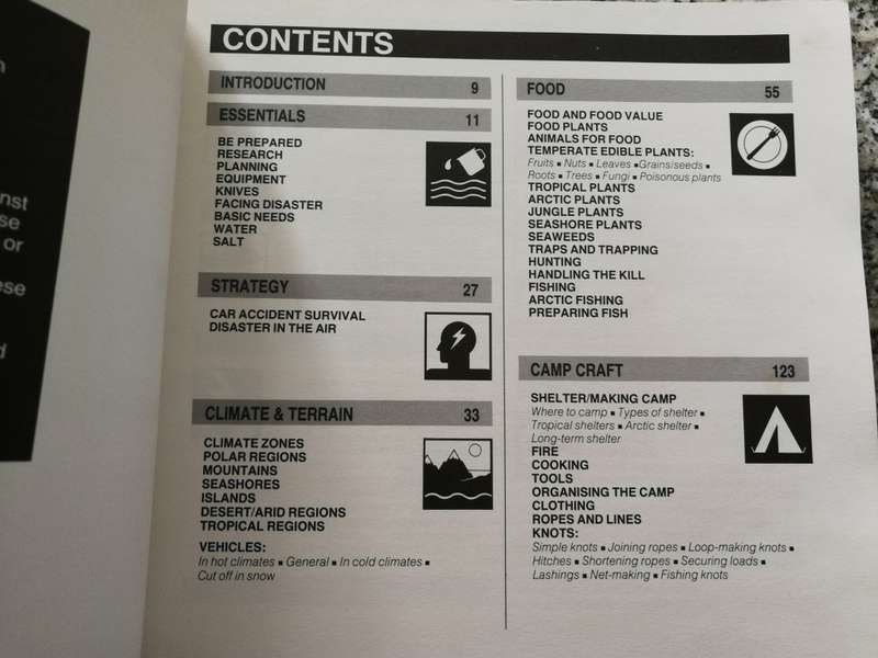 THE SAS SURVIVAL HANDBOOK JOHN WISEMAN ( please note slight damage to the covers )