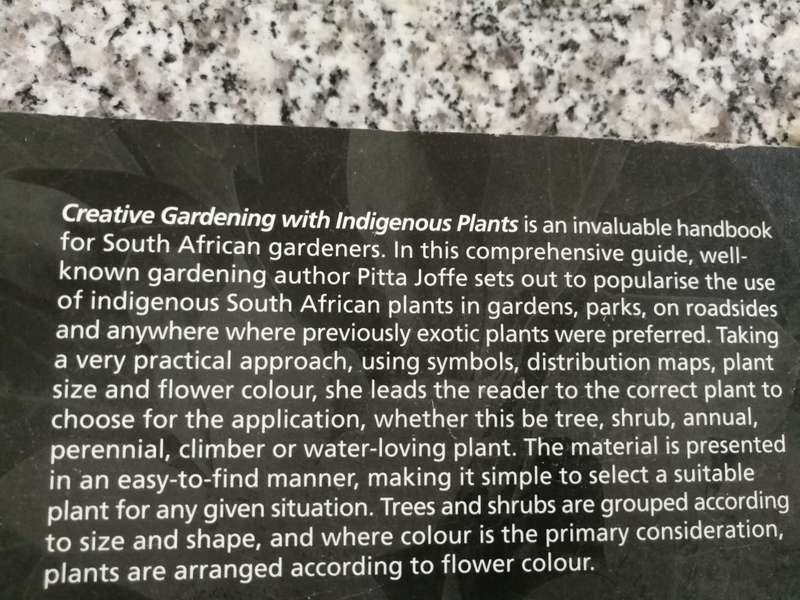 CREATIVE GARDENING WITH INDIGENOUS PLANTS A SOUTH AFRICAN GUIDE PITTA JOFFE