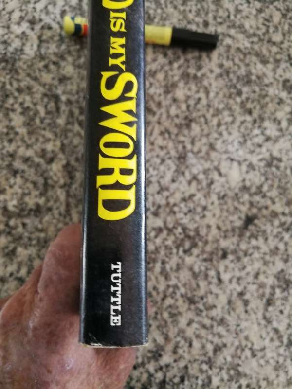 THE HAND IS MY SWORD A KARATE HANDBOOK  by RORBERT A TRIAS  (  hardcover )  martial arts