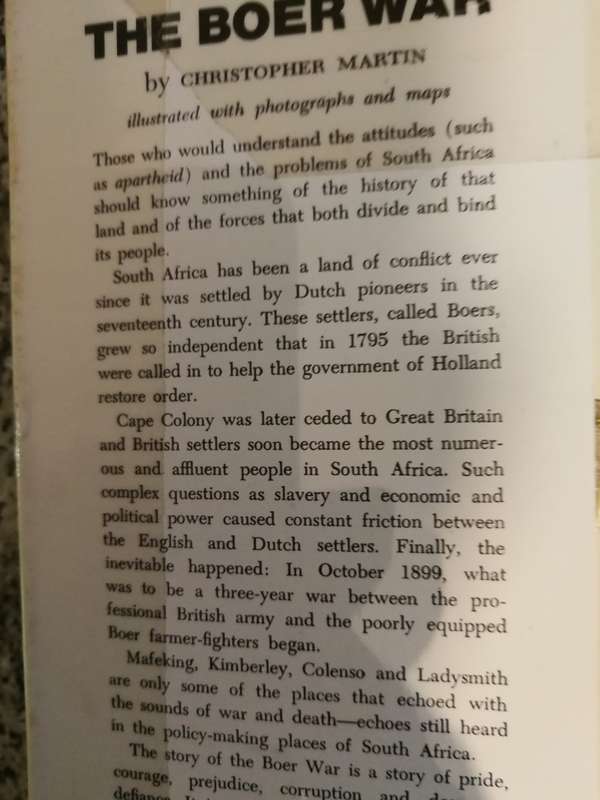 THE BOER WAR CHRISTOPHER MARTIN illustrated with photographs and maps