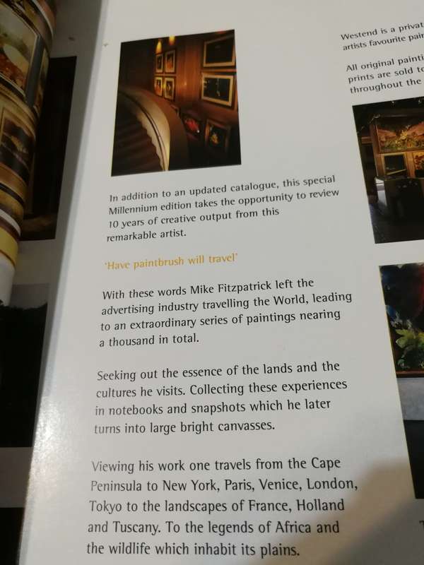 MIKE FITZPARICK THE MILLENNIUM EDITION  (  art catalogue )