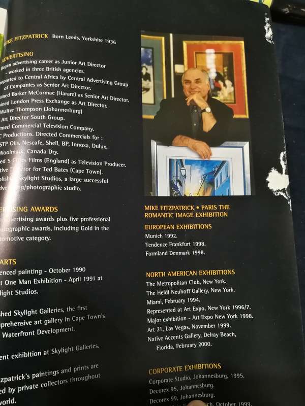 MIKE FITZPARICK THE MILLENNIUM EDITION  (  art catalogue )