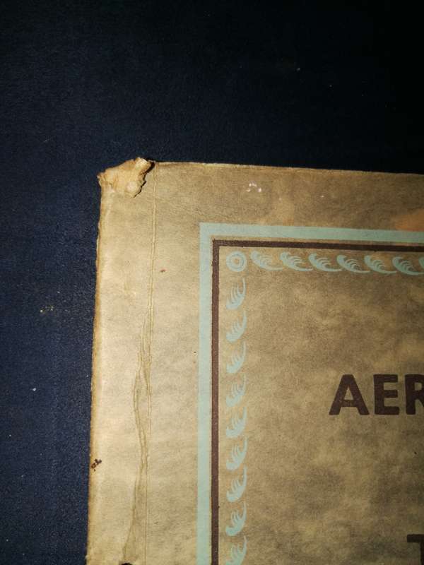 AEROPLANES OF TO-DAY AN ALBUM TO CONTAIN A SERIES OF FIFTY STIFFENERS United Tobacco cards