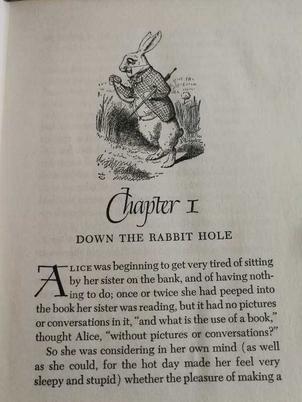 ALICE IN WONDERLAND AND THROUGH THE LOOKING GLASS LEWIS CARROLL 1946