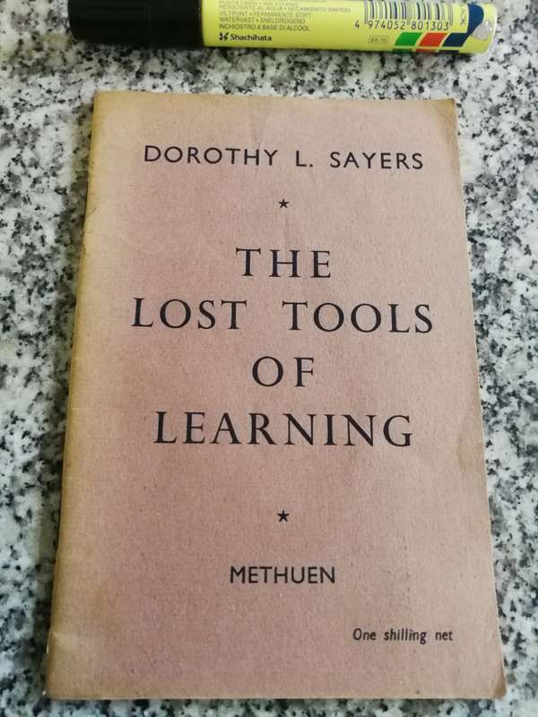 THE LOST TOOLS OF LEARNING DOROTHY L SAYERS METHUEN 1948