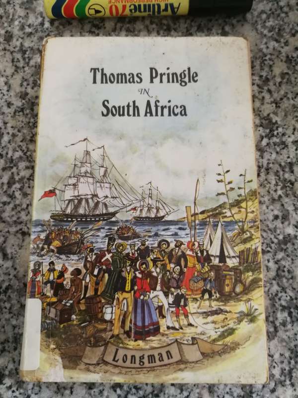 THOMAS PRINGLE IN SOUTH AFRICA  (  note ex library book )
