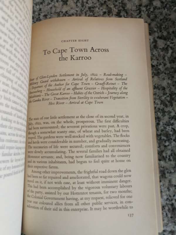 THOMAS PRINGLE IN SOUTH AFRICA  (  note ex library book )