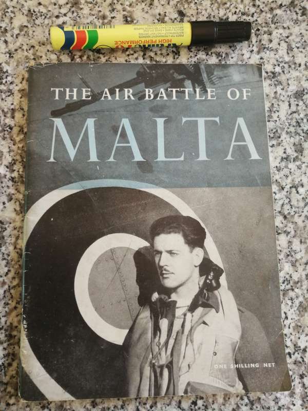 THE AIR BATTLE OF MALTA The Official Account  of the R A F  in Malta 1944 world war two WW2 WWII