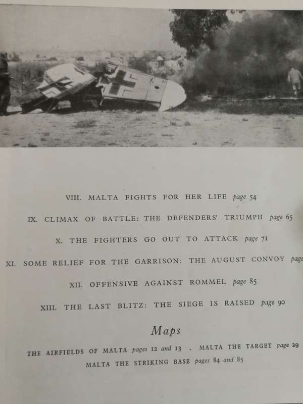 THE AIR BATTLE OF MALTA The Official Account  of the R A F  in Malta 1944 world war two WW2 WWII