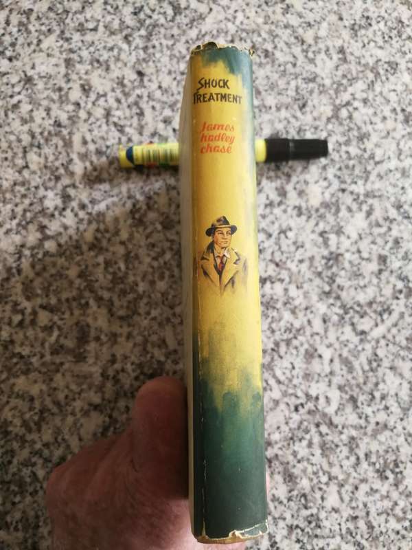 JAMES HADLEY CHASE SHOCK TREATMENT First Edition in Great Britain 1959