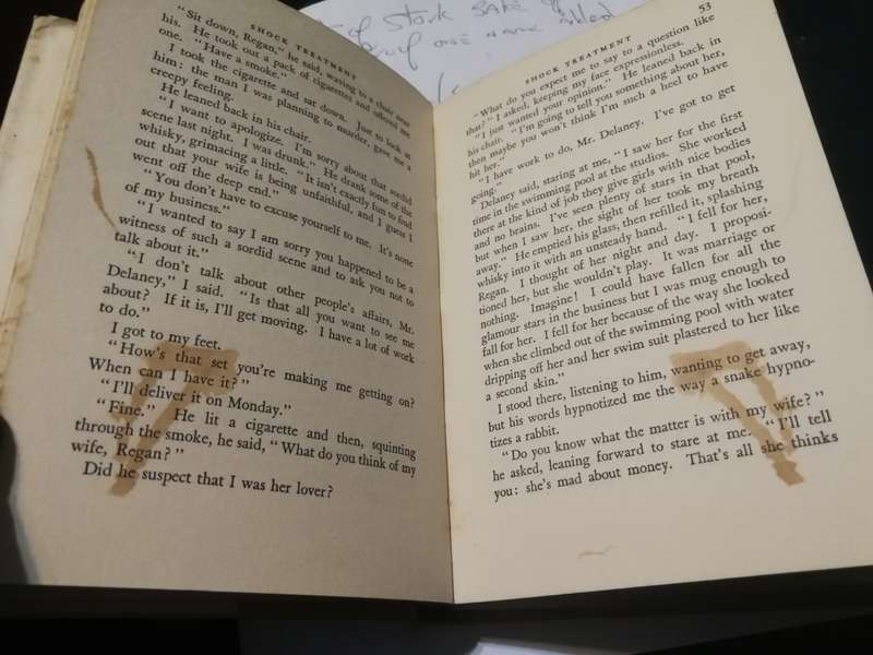 JAMES HADLEY CHASE SHOCK TREATMENT First Edition in Great Britain 1959