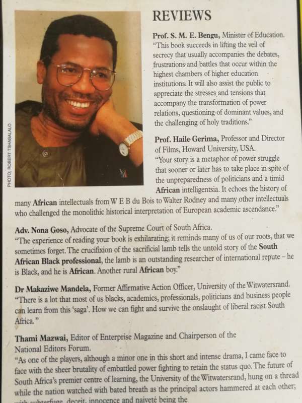 MOKOKO THE MAKGOBA AFFAIR A Reflection on Transformation Prof. M W MAKGOBA  SIGNED