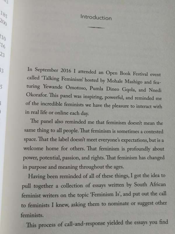 FEMINISM SOUTH AFRICANS SPEAK THEIR TRUTH Edited by JEN THORPE