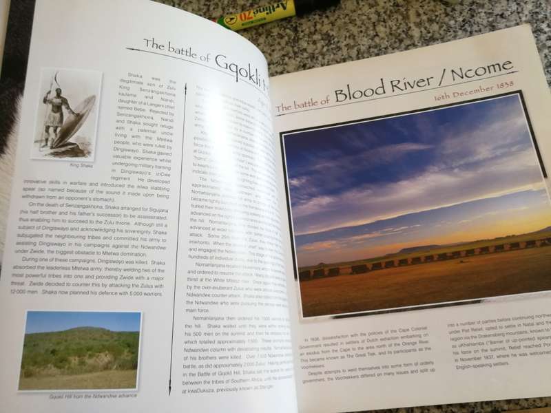 BATTLES OF KWAZULU-NATAL A PICTORIAL SOUVENIR OF Battles 1818 - 1906 incl Boer and Zulu wars