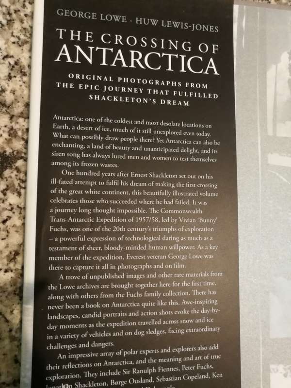 THE CROSSING OF ANTARCTICA Original Photos from the Epic Journey GEORGE LOWE HUW LEWIS JONES