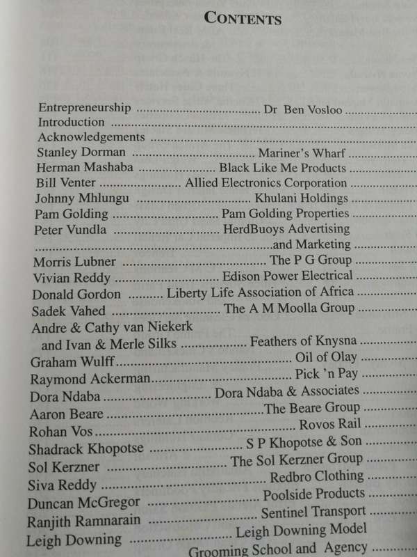 VIVA SOUTH AFRICAN ENTREPRENEURS Success from Humble Beginnings PETER BAGSHAWE Signed