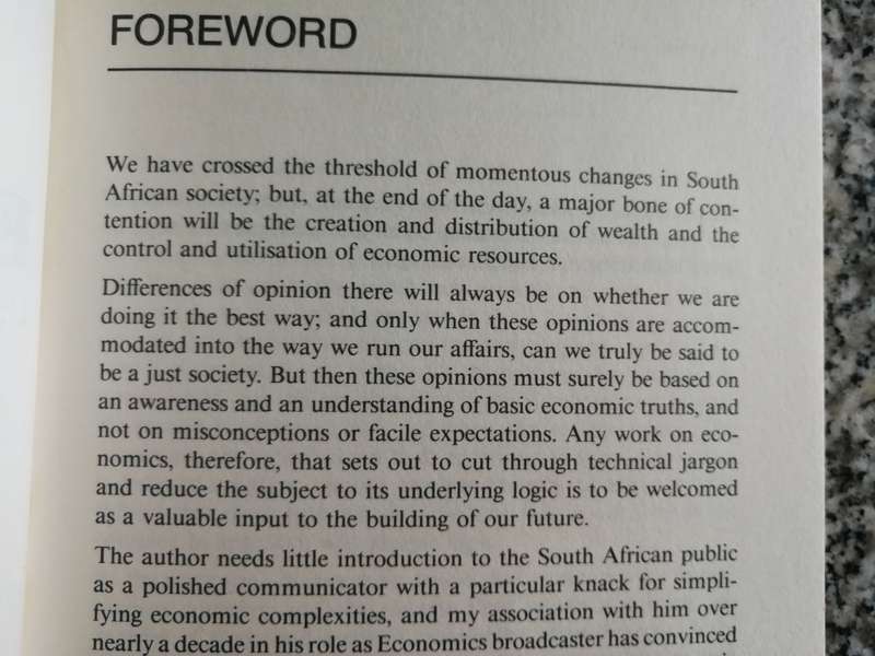 ECONOSENSE UNDERSTANDING YOUR ECONOMIC ENVIROMENT JERRY SCHUITEMA South African Economics