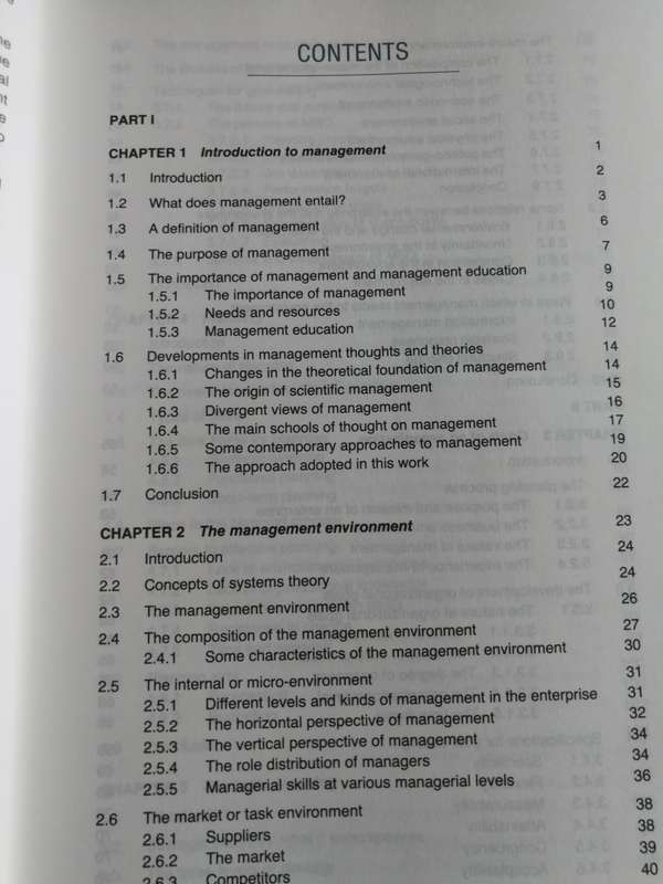 MANAGEMENT PRINCIPLES A Contemporary SOUTH AFRICAN Edition P J SMIT & J CRONJE