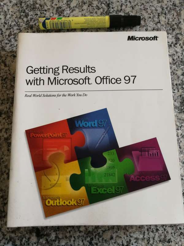 GETTING RESULTS WITH MICROSOFT OFFICE 1997