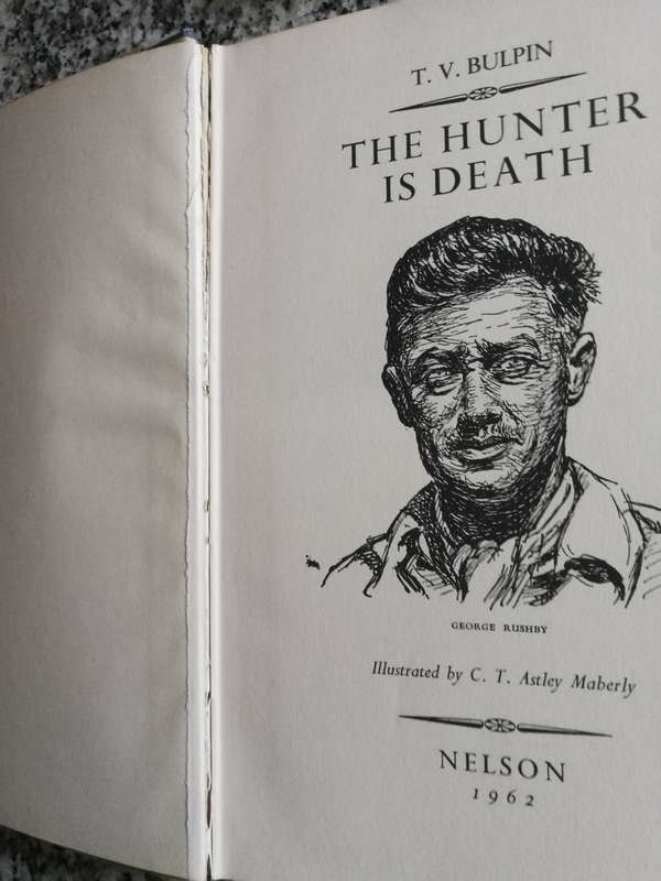 T V BULPIN THE HUNTER IS DEATH  First Edition 1962