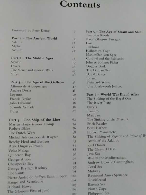 NAVAL WARFARE AN ILLUSTRATED ED. RICHARD HUMBLE  (Naval History from Ancient times to the Falklands