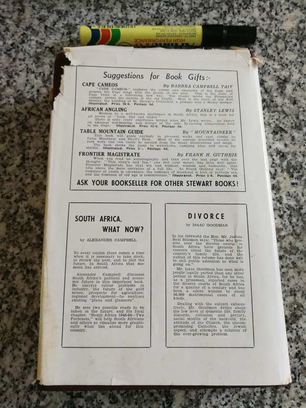 SIGNED The Hon. THOMAS BOYDELL MY LUCK`S STILL IN 2nd Book of Memoirs with more on GENERAL SMUTS