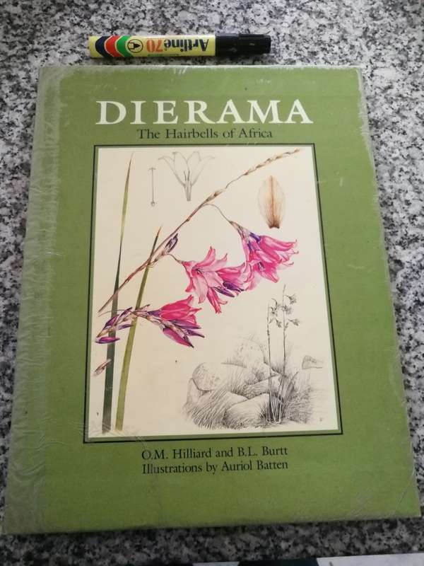 DIERAMA THE HAIRBELLS OF AFRICA O M HILLIARD AND B L BURTT Illustrations AURIOL BATTEN Signed
