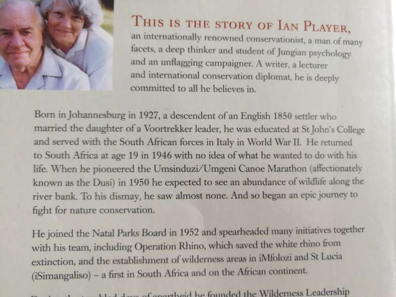 INTO THE RIVER OF LIFE A BIOGRAPHY OF IAN PLAYER GRAHAM LINSCOTT  (  conservation  )
