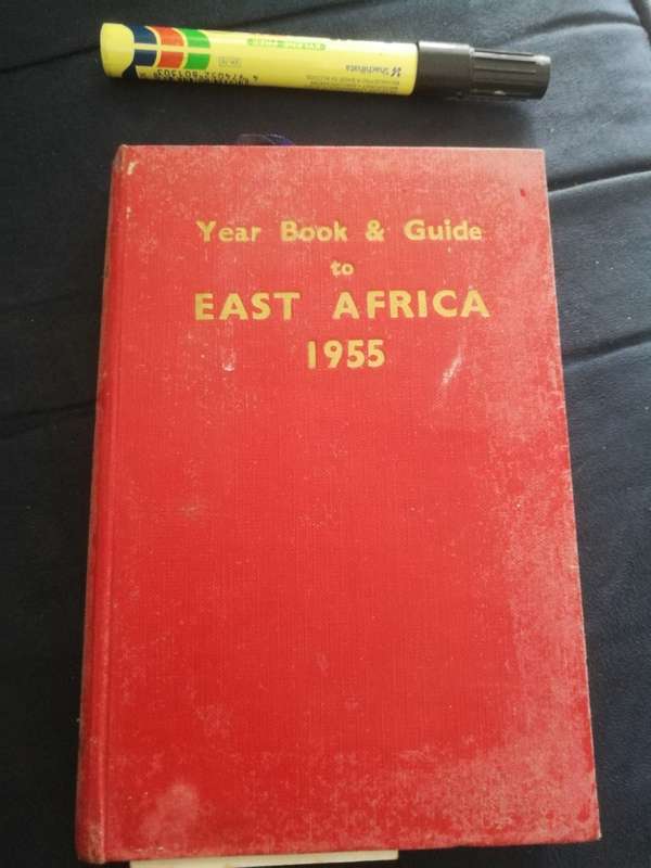 YEAR BOOK & GUIDE EAST AFRICA 1955  for the UNION CASTLE MAIL STEAMSHIP Company