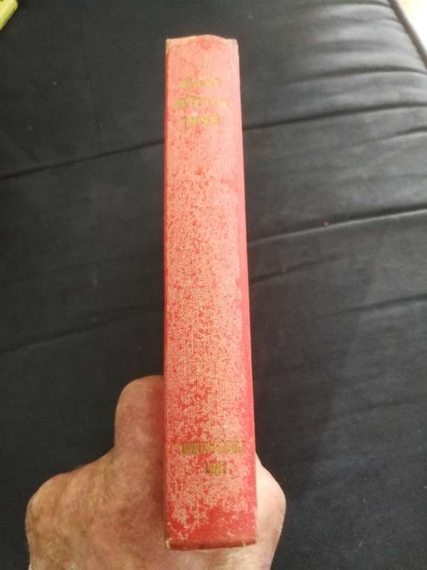 YEAR BOOK & GUIDE EAST AFRICA 1955  for the UNION CASTLE MAIL STEAMSHIP Company