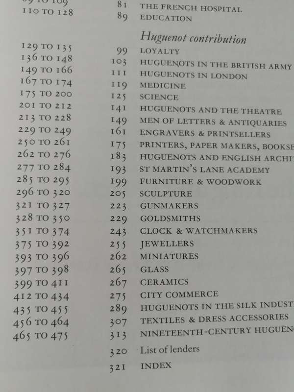THE HUGUENOTS 1685 TO 1985 THE QUIET CONQUEST Museum of London Exhibition 1985