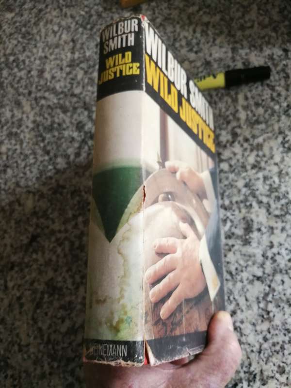 WILBUR SMITH WILD JUSTICE HEINEMAN 1979 First Edition