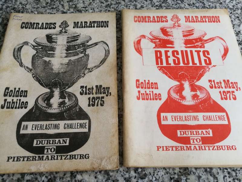 COMRADES MARATHON  10 X Results and other Information and Results Booklets 1972 to 1978