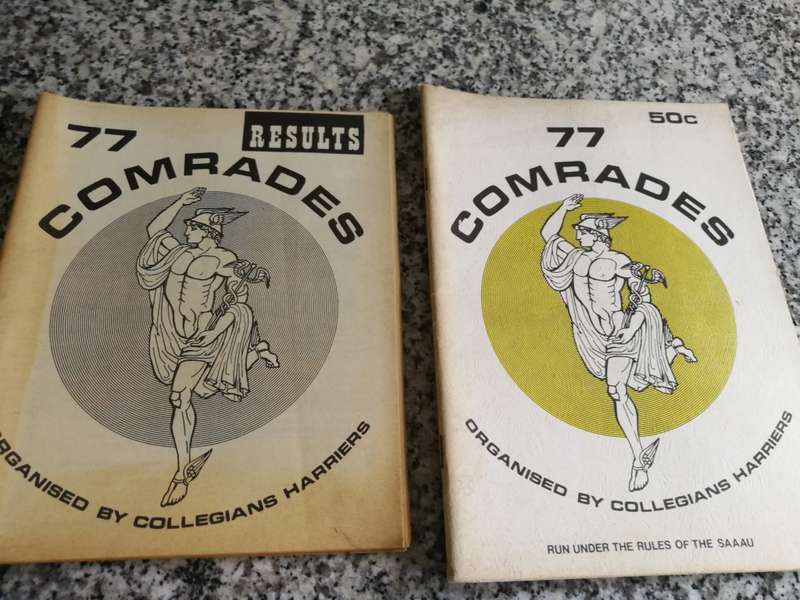 COMRADES MARATHON  10 X Results and other Information and Results Booklets 1972 to 1978