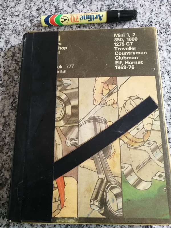 AUTOBOOK MINI 1959-76 KENNETH BALL  Autobooks ( please note the condition )