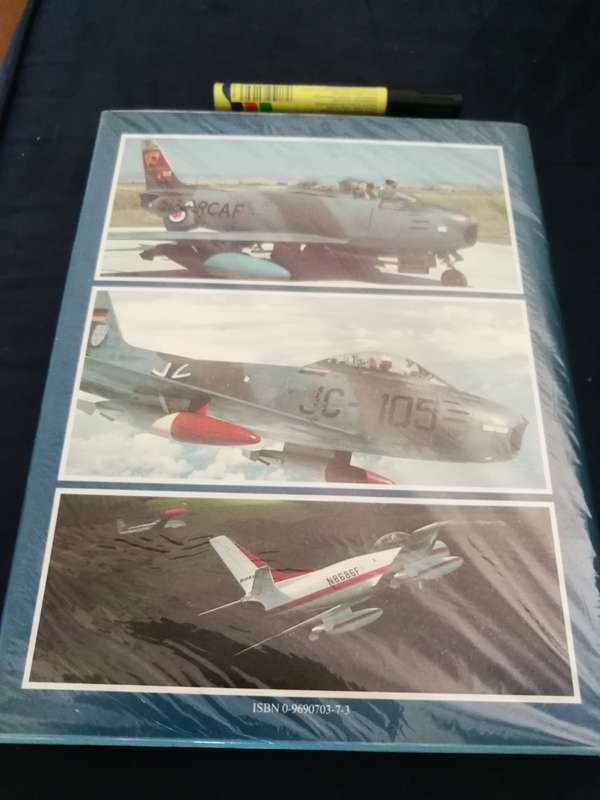 THE CANADAIR SABRE LARRY MILBERRY  includes 2 pages on SAAF  jet aircraft