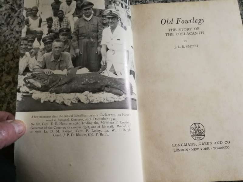 Old Fourlegs: The Story of the Coelacanth by J L B Smith
