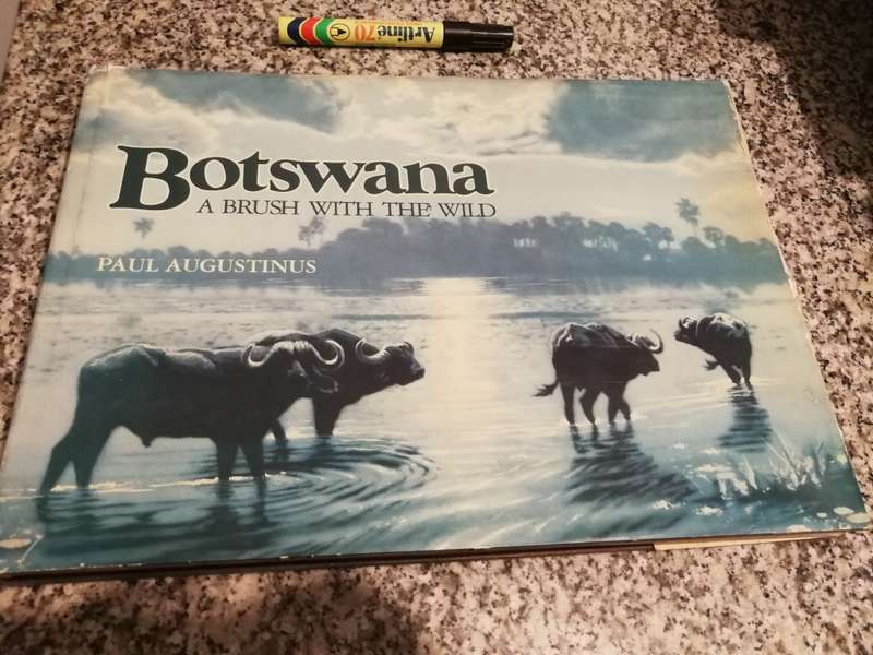 BOTSWANA A BRUSH WITH THE WILD PAUL AUGUSTINUS Foreword by Ian Player  ( wildlife )