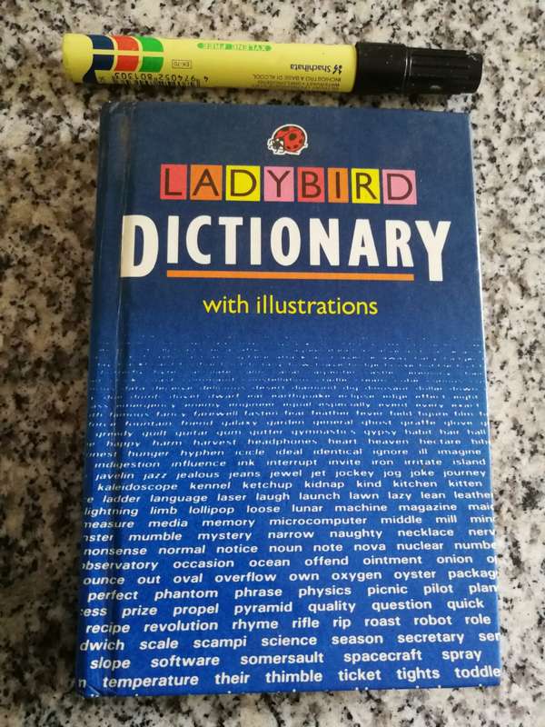 LADYBIRD DICTIONARY with Illustrations nearly 4000 words for children of 8 and upwards