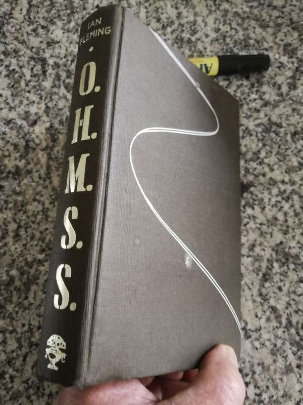 ON HER MAJESTY`S SECRET SERVICE IAN FLEMING Jonathan Cape First Edition Fifth Imp. 1963