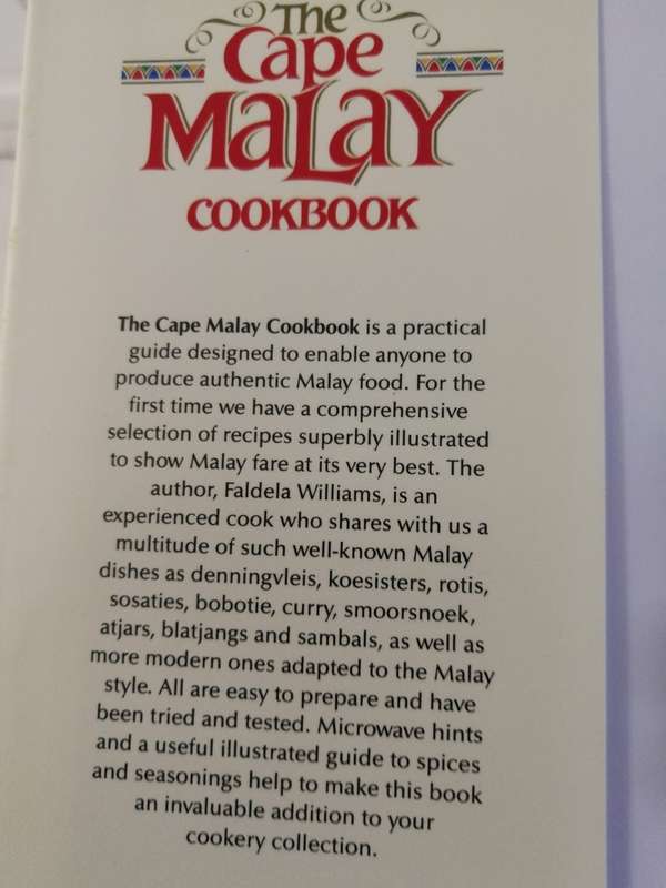 The CAPE MALAY COOKBOOK FALDELA WILLIAMS ( Hardcover )