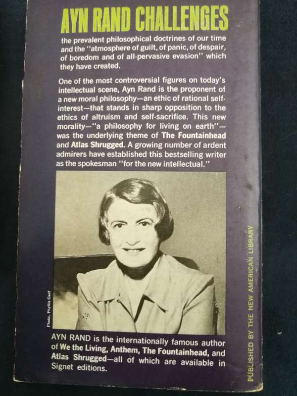 FOR THE NEW INTELLECTUAL AYN RAND The Philosophy of Ayn Rand