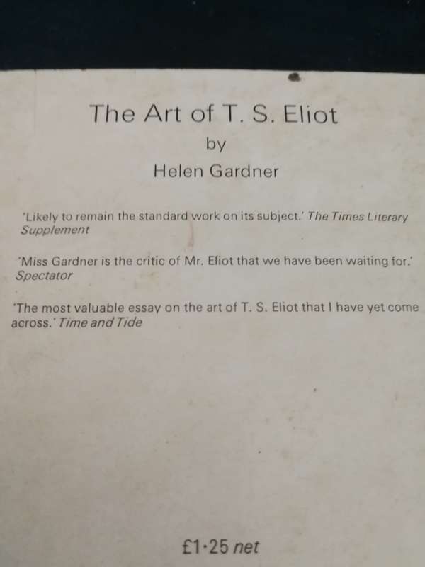 Bundle of 3 books  on T S ELIOT poems poetry