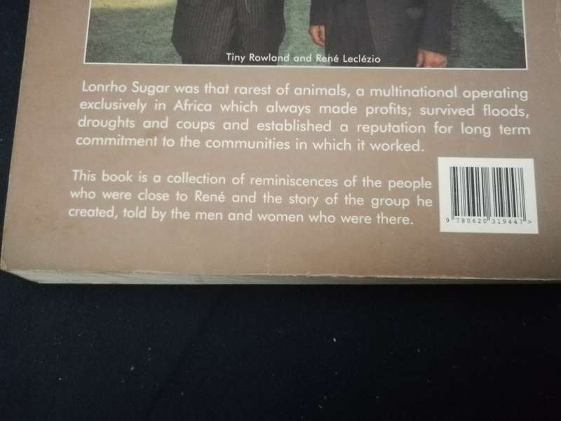 GALLIC THUNDERBOLT The Story of RENE LECLEZIO  and LONRHO SUGAR Compiled by JERRY GOSWELL